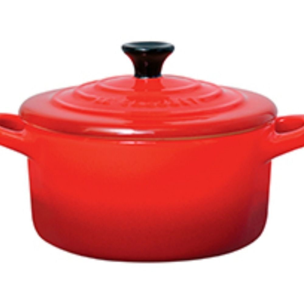 Le Creuset 10cm Petit Round Cocotte-‎ Carmin